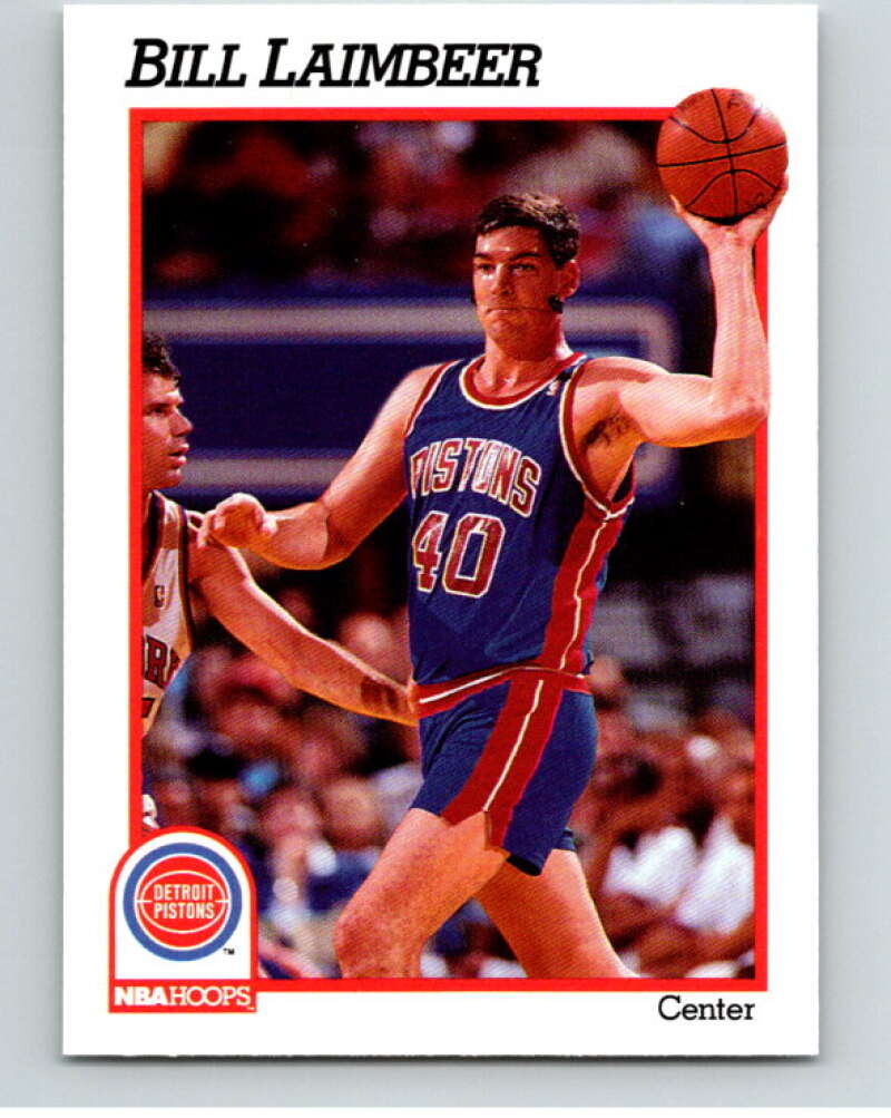 1991-92 Hoops #65 John Salley Detroit Pistons V82177 Image 1