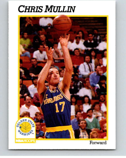 1991-92 Hoops #73 Mitch Richmond  Golden State Warriors  V82183 Image 1