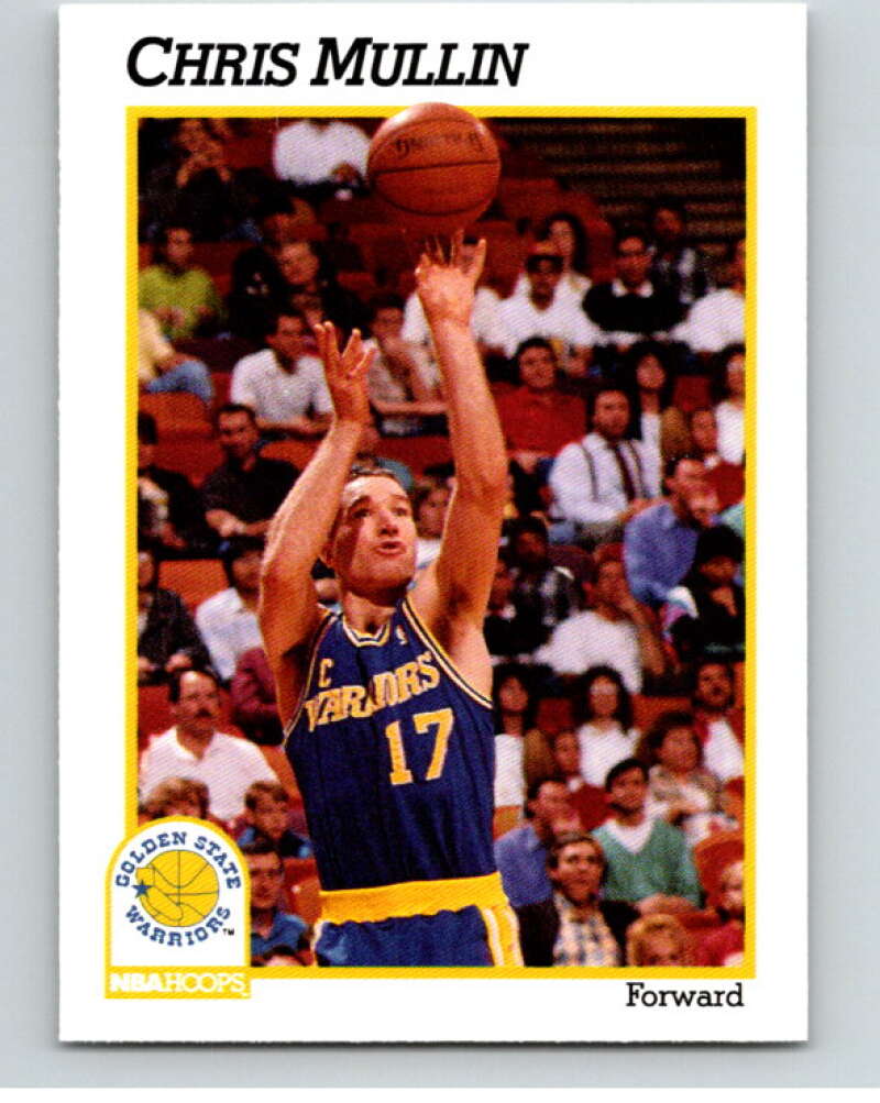 1991-92 Hoops #73 Mitch Richmond Golden State Warriors V82183 Image 1