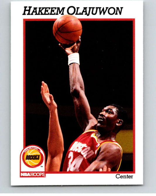 1991-92 Hoops #80 Larry Smith  Houston Rockets  V82187 Image 1