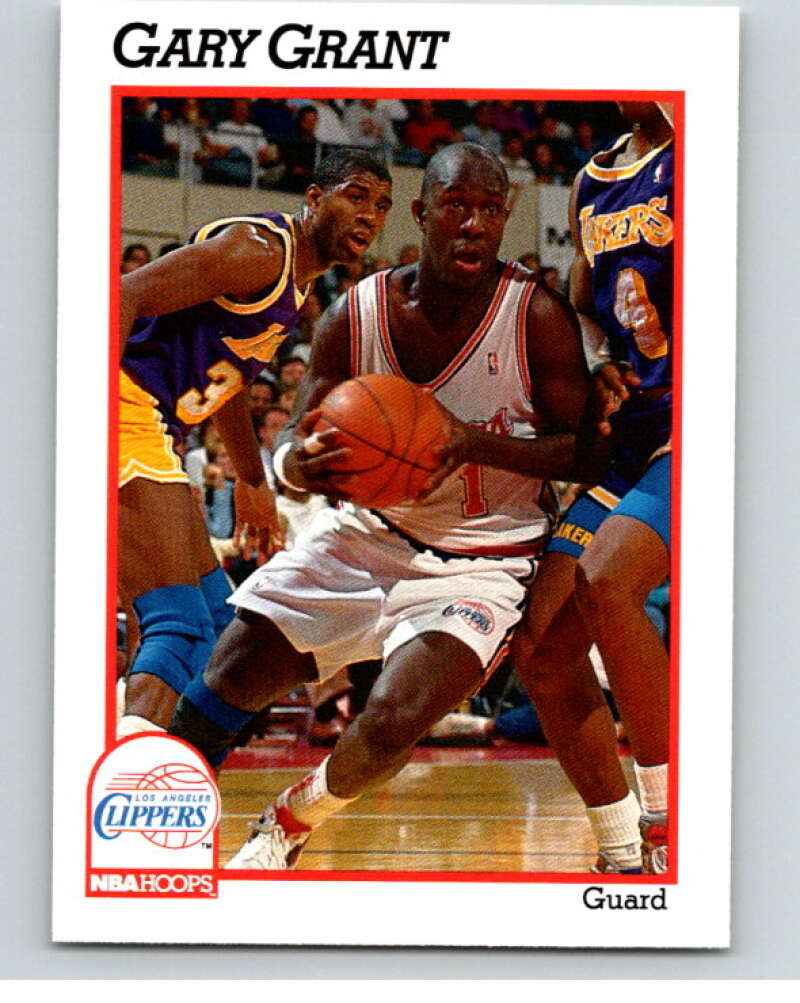 1991-92 Hoops #93 Ron Harper Los Angeles Clippers V82202 Image 1