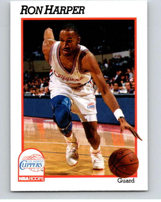 1991-92 Hoops #94 Danny Manning  Los Angeles Clippers  V82203 Image 1