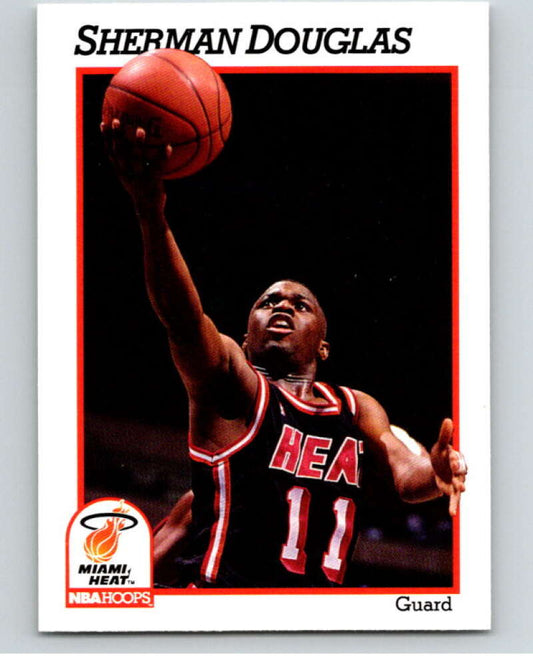 1991-92 Hoops #111 Kevin Edwards  Miami Heat  V82225 Image 1