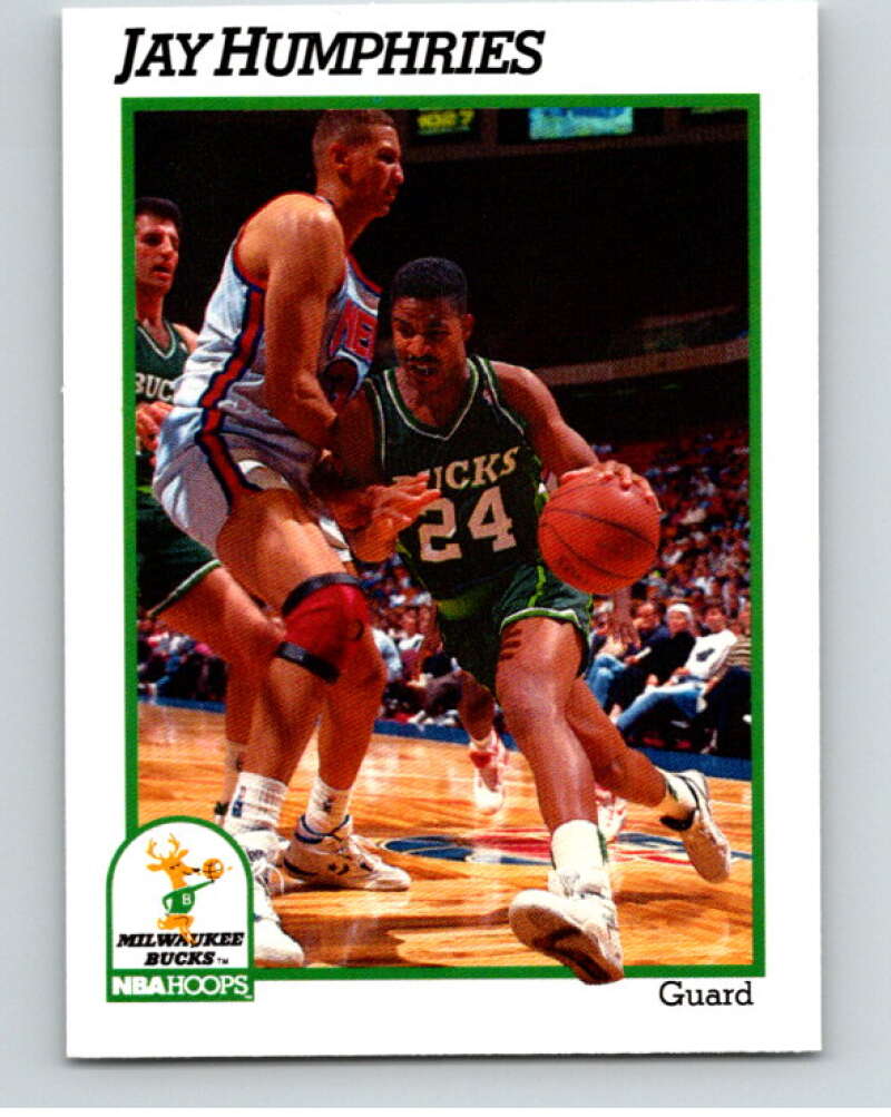 1991-92 Hoops #118 Brad Lohaus Milwaukee Bucks V82230 Image 1