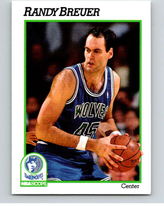 1991-92 Hoops #125 Tyrone Corbin  Minnesota Timberwolves  V82236 Image 1