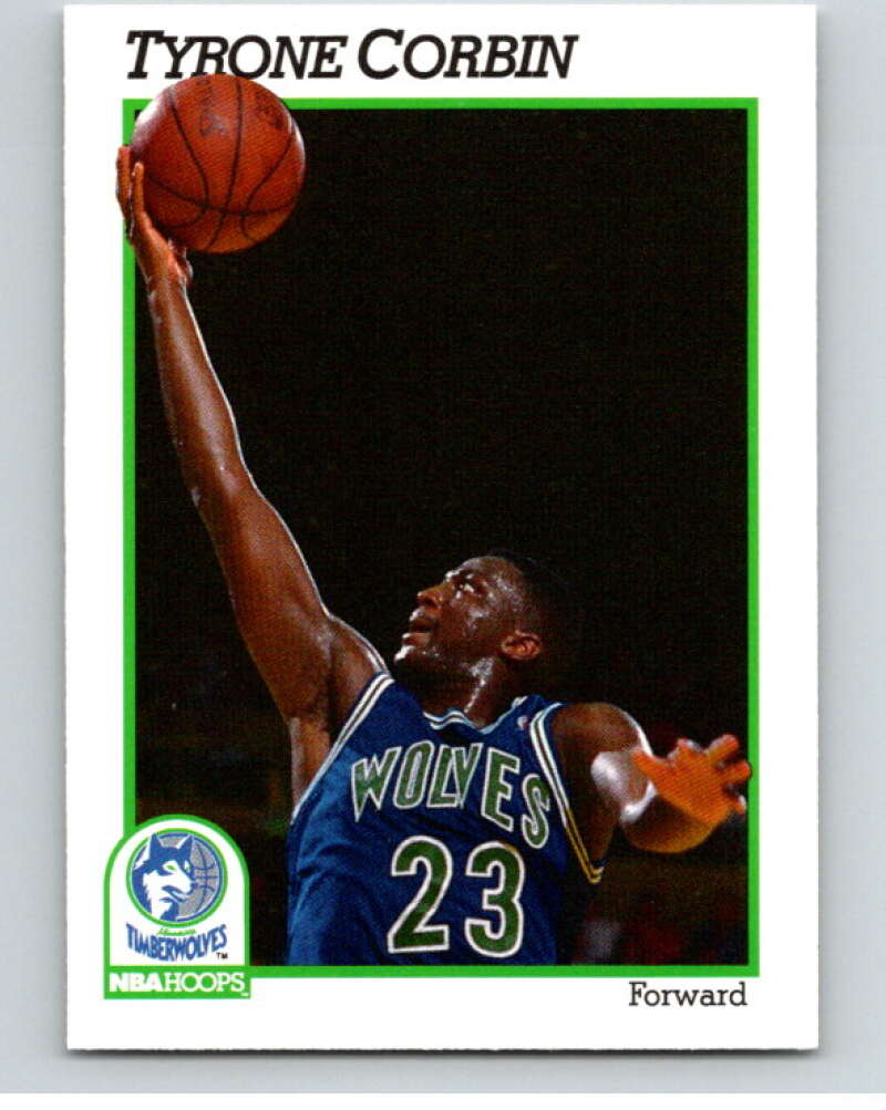 1991-92 Hoops #126 Gerald Glass Minnesota Timberwolves V82237 Image 1