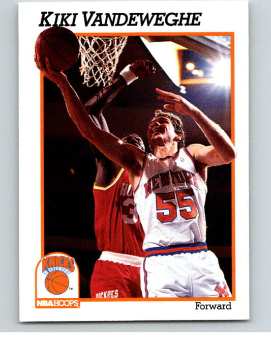 1991-92 Hoops #145 Kenny Walker  New York Knicks  V82254 Image 1