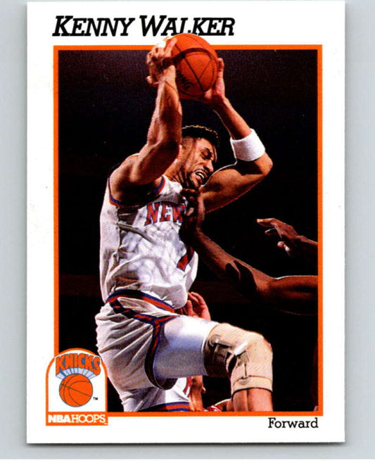 1991-92 Hoops #145 Kenny Walker  New York Knicks  V82256 Image 1