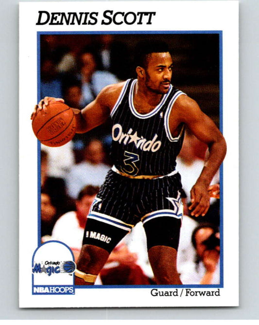 1991-92 Hoops #151 Dennis Scott  Orlando Magic  V82261 Image 1