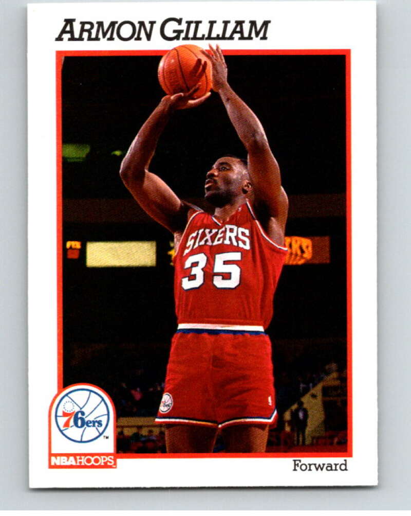 1991-92 Hoops #162 Rick Mahorn Philadelphia 76ers V82269 Image 1