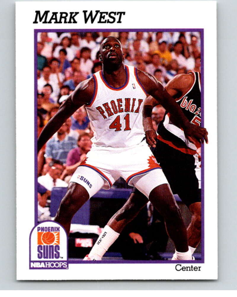 1991-92 Hoops #172 Mark Bryant Portland Trail Blazers V82279 Image 1