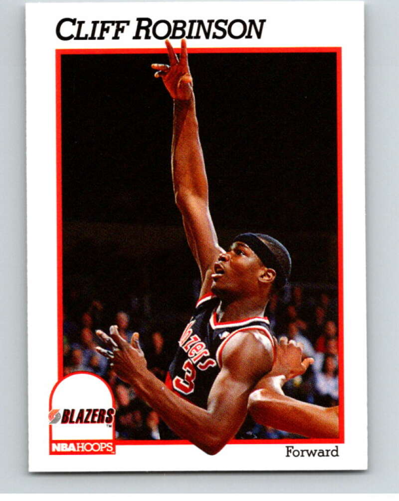 1991-92 Hoops #179 Buck Williams Portland Trail Blazers V82289 Image 1