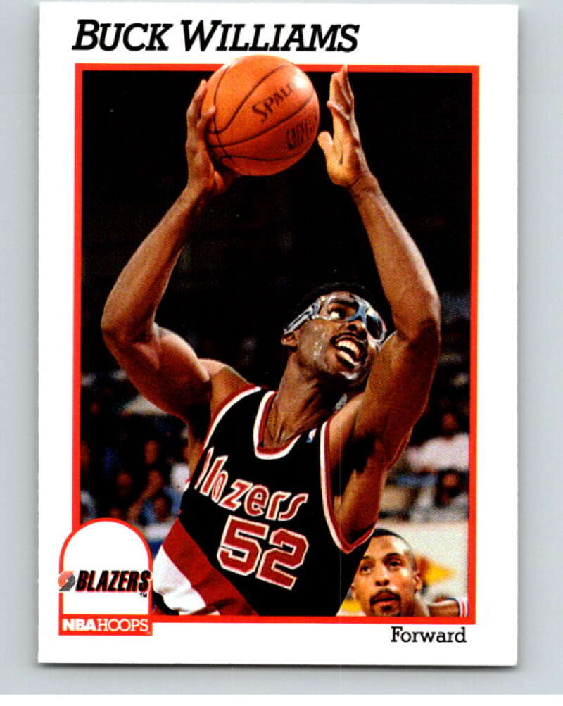 1991-92 Hoops #181 Antoine Carr Sacramento Kings V82290 Image 1