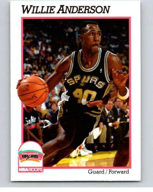 1991-92 Hoops #189 Terry Cummings  San Antonio Spurs  V82298 Image 1