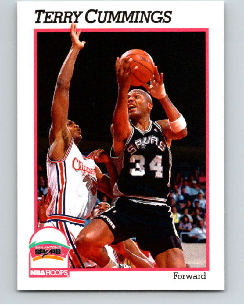 1991-92 Hoops #190 Sean Elliott San Antonio Spurs V82299 Image 1