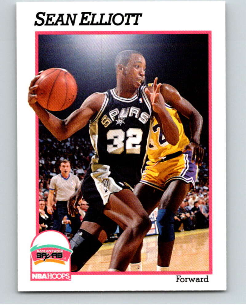 1991-92 Hoops #191 Sidney Green San Antonio Spurs V82302 Image 1