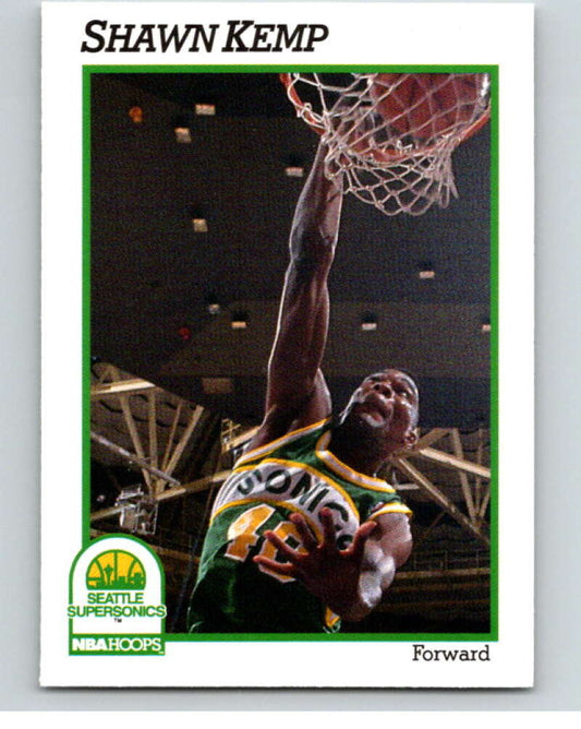 1991-92 Hoops #201 Derrick McKey  Seattle SuperSonics  V82310 Image 1