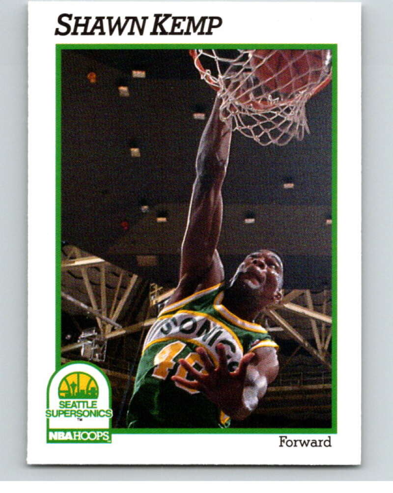 1991-92 Hoops #201 Derrick McKey Seattle SuperSonics V82310 Image 1