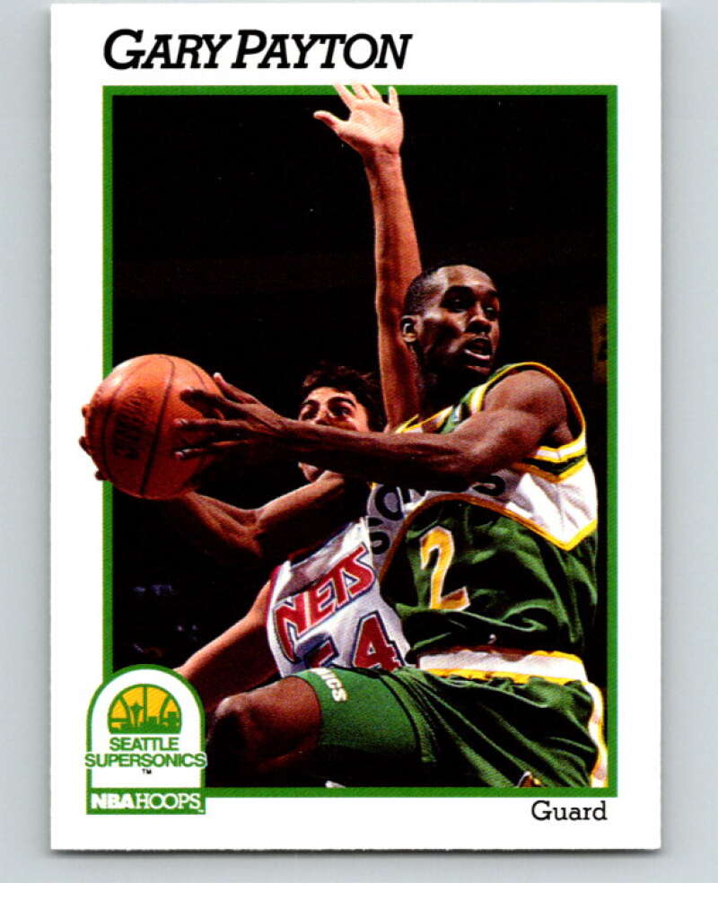 1991-92 Hoops #203 Ricky Pierce Seattle SuperSonics V82312 Image 1