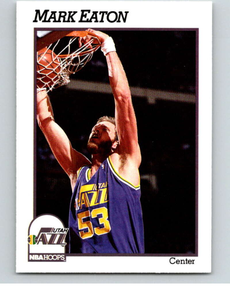 1991-92 Hoops #208 Blue Edwards UER Utah Jazz V82318 Image 1