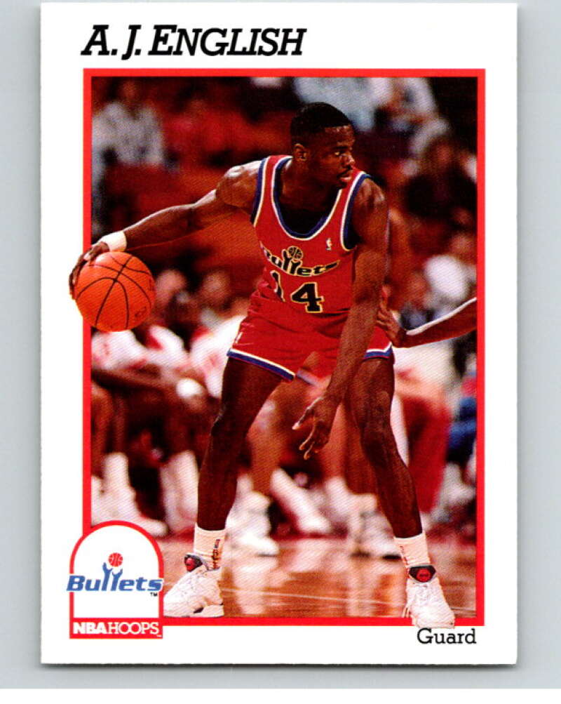 1991-92 Hoops #219 Darrell Walker Washington Bullets V82326 Image 1