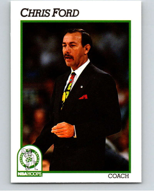 1991-92 Hoops #222 Chris Ford CO  Boston Celtics  V82330 Image 1