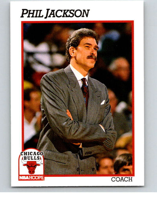 1991-92 Hoops #225 Lenny Wilkens CO  Cleveland Cavaliers  V82334 Image 1