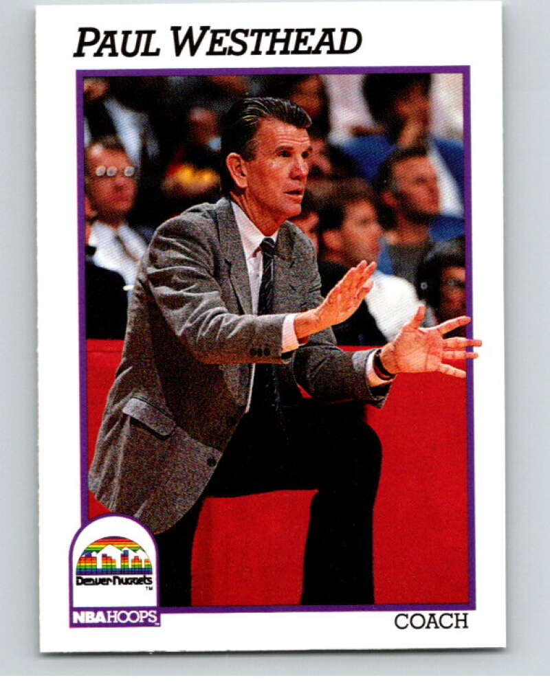 1991-92 Hoops #228 Chuck Daly CO Detroit Pistons V82336 Image 1