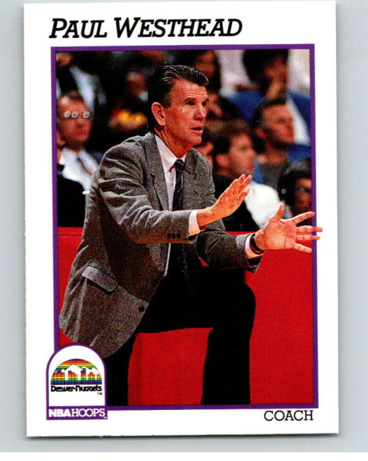 1991-92 Hoops #228 Chuck Daly CO  Detroit Pistons  V82336 Image 1