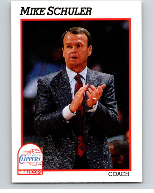 1991-92 Hoops #233 Mike Dunleavy Sr. CO  Los Angeles Lakers  V82340 Image 1