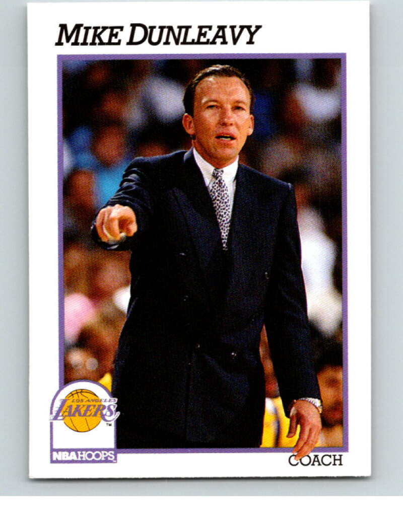 1991-92 Hoops #234 Kevin Loughery CO Miami Heat V82341 Image 1