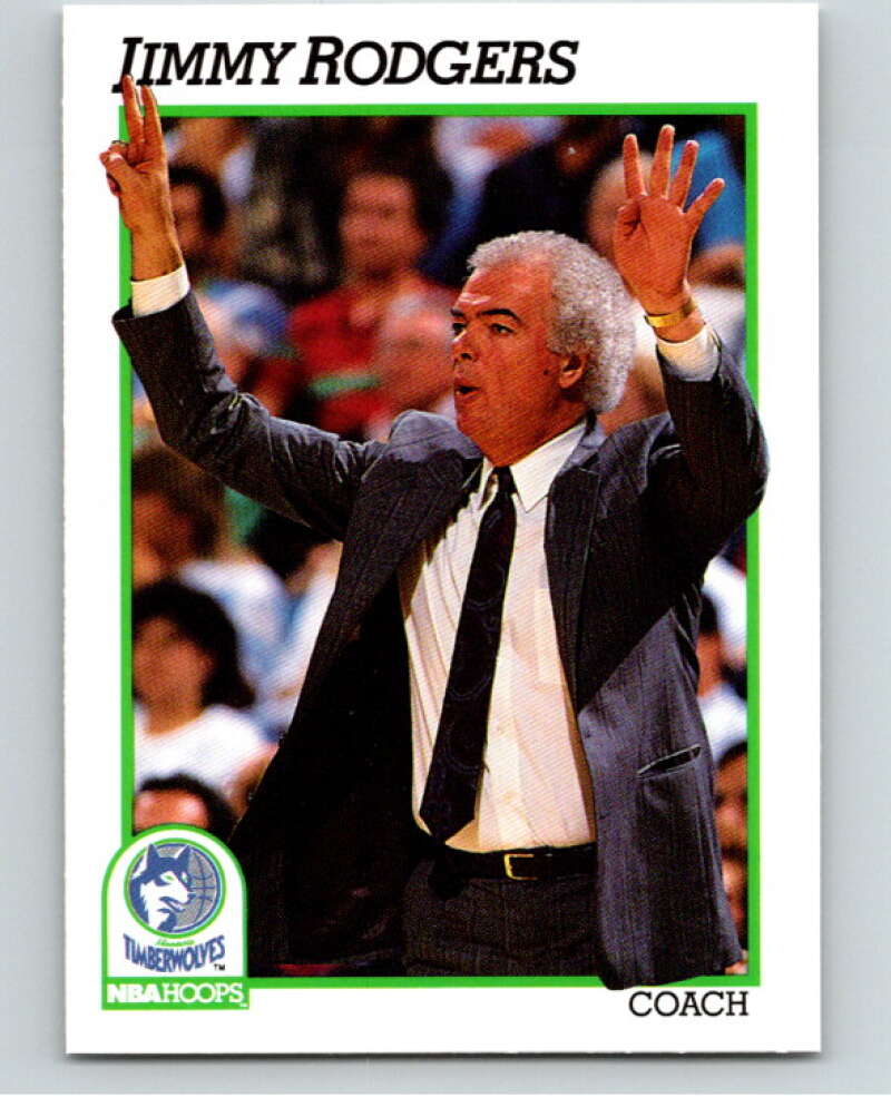 1991-92 Hoops #237 Bill Fitch CO New Jersey Nets V82345 Image 1