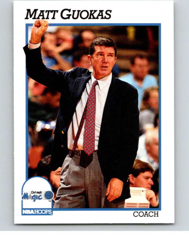1991-92 Hoops #241 Cotton Fitzsimmons CO Phoenix Suns V82348 Image 1