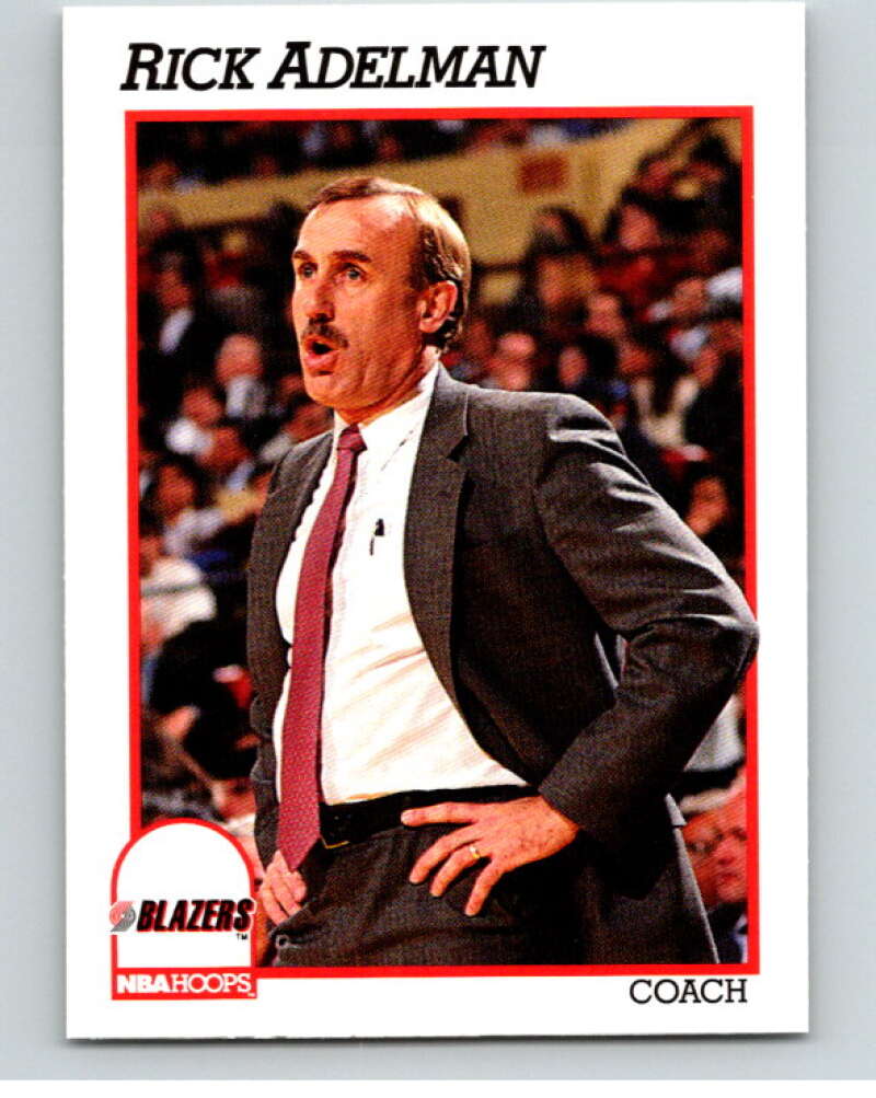 1991-92 Hoops #244 Larry Brown CO San Antonio Spurs V82351 Image 1