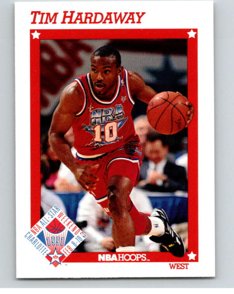 1991-92 Hoops #264 Tim Hardaway AS Golden State Warriors V82366 Image 1