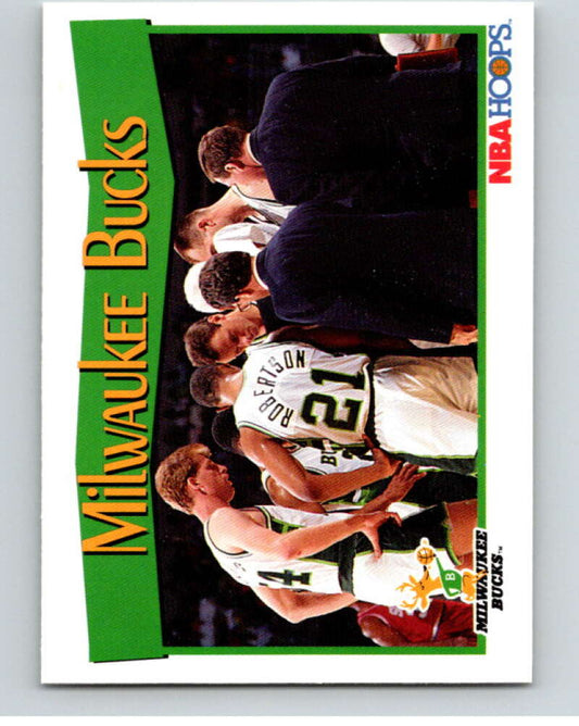 1991-92 Hoops #291 New York Knicks  New York Knicks  V82395 Image 1