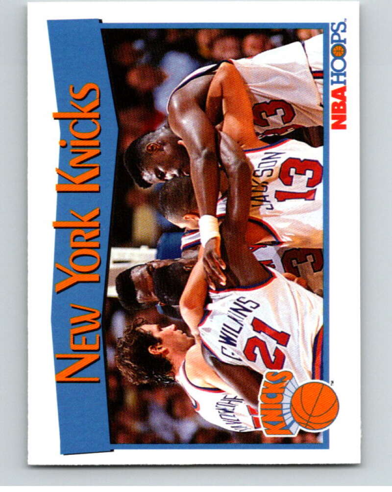 1991-92 Hoops #292 Orlando Magic Orlando Magic V82396 Image 1