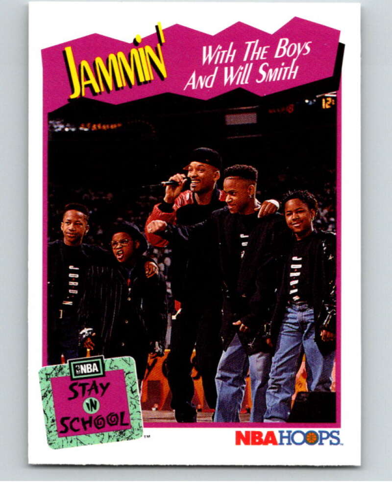 1991-92 Hoops #326 All-Star Jam V82428 Image 1