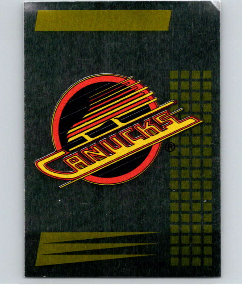 1992-93 Panini Stickers Hockey #26 Canucks Logo V82497 Image 1