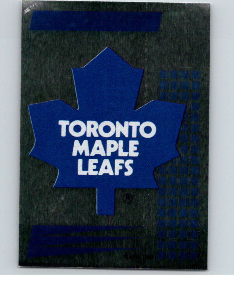 1992-93 Panini Stickers Hockey #74 Maple Leafs Logo V82607 Image 1