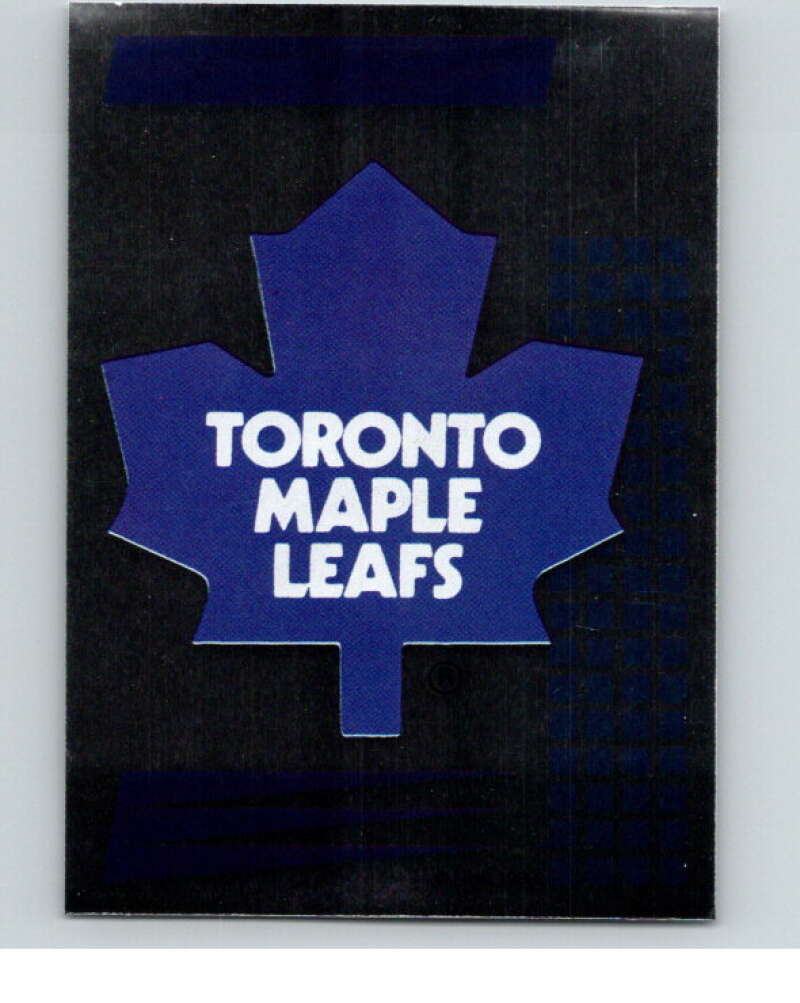1992-93 Panini Stickers Hockey #74 Maple Leafs Logo V82608 Image 1