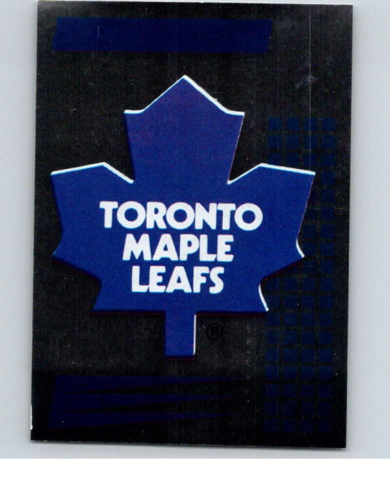 1992-93 Panini Stickers Hockey #74 Maple Leafs Logo V82610 Image 1