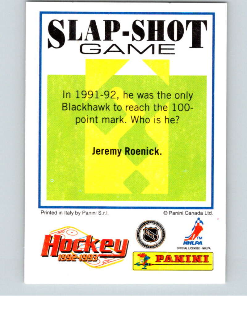 1992-93 Panini Stickers Hockey #107 Kevin Lowe V82668 Image 2