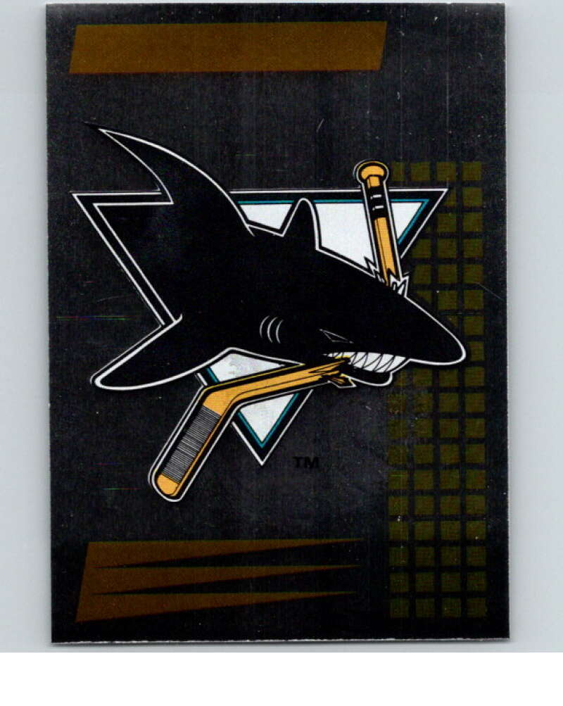 1992-93 Panini Stickers Hockey #122 Sharks Logo V82703 Image 1