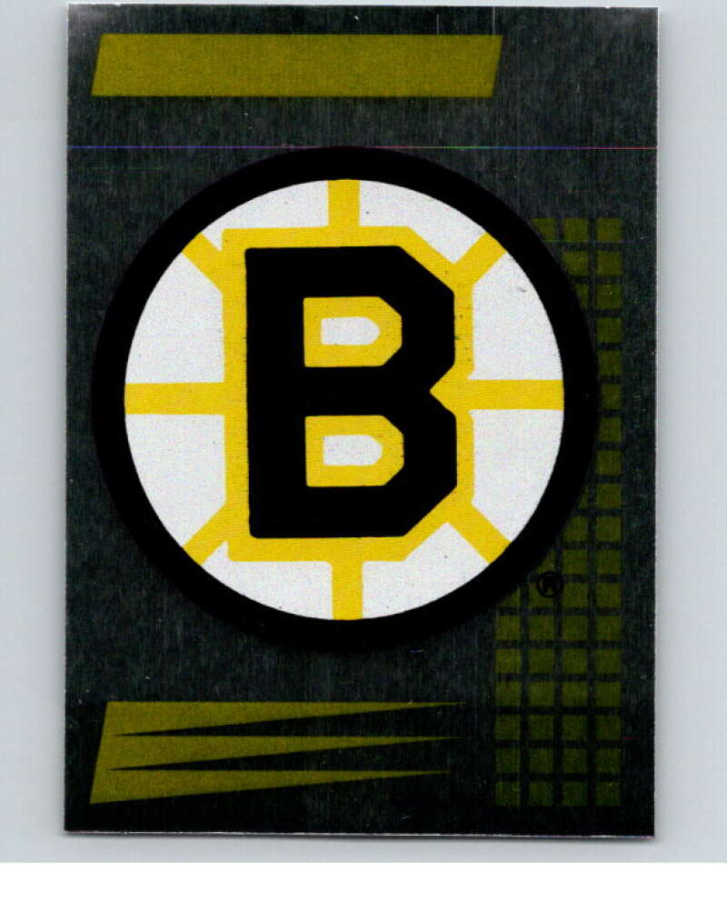 1992-93 Panini Stickers Hockey #134 Bruins Logo V82724 Image 1