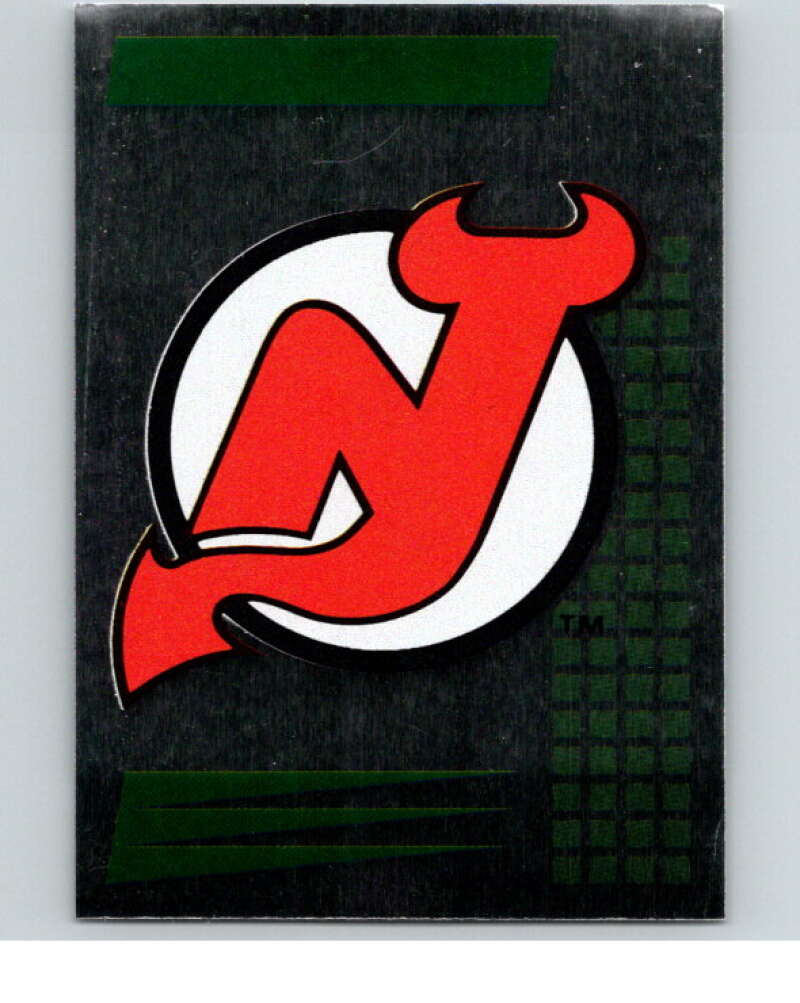 1992-93 Panini Stickers Hockey #170 Devils Logo V82813 Image 1