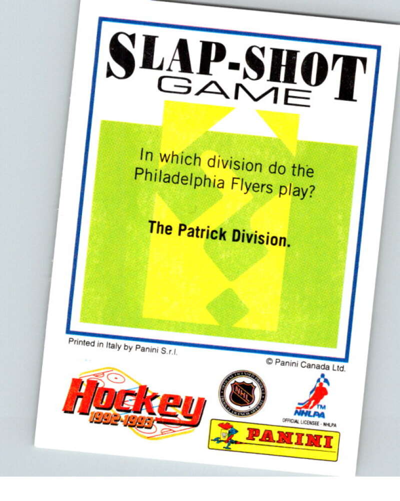 1992-93 Panini Stickers Hockey #174 Peter Stastny New Jersey Devils V82821 Image 2