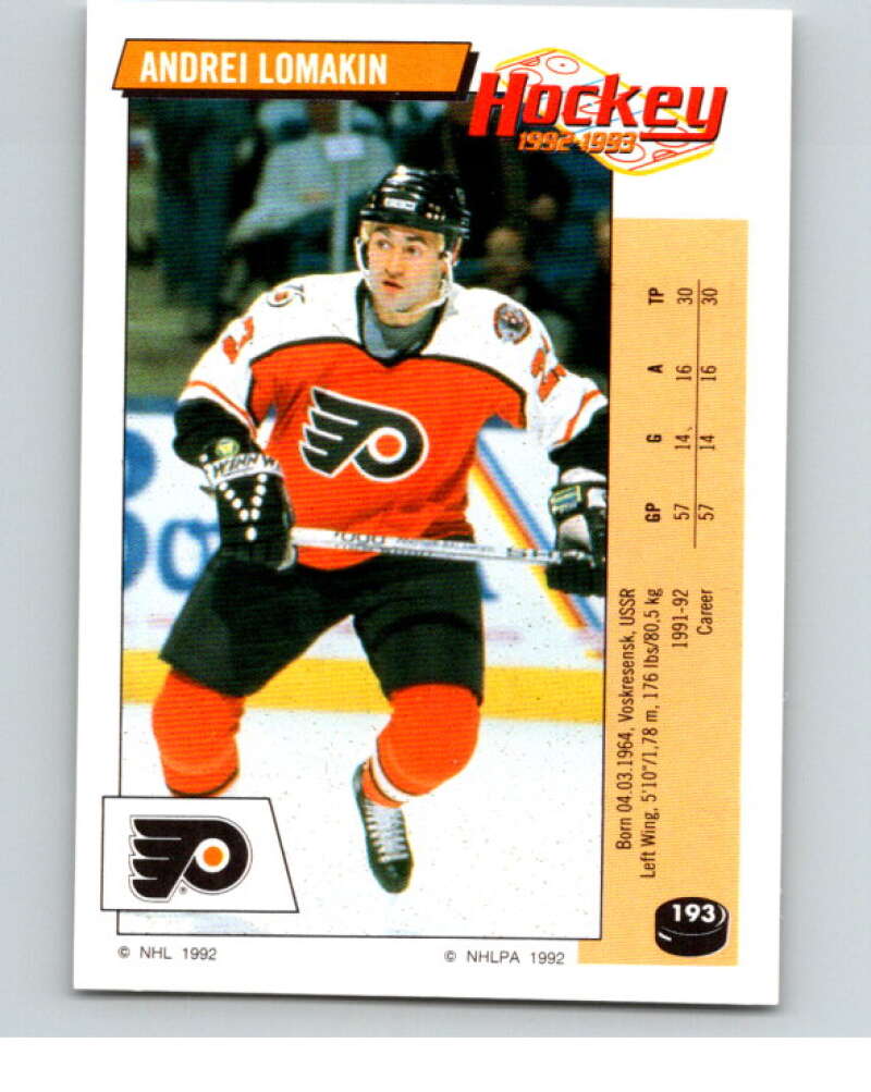 1992-93 Panini Stickers Hockey #192 Steve Duchesne V82865 Image 1