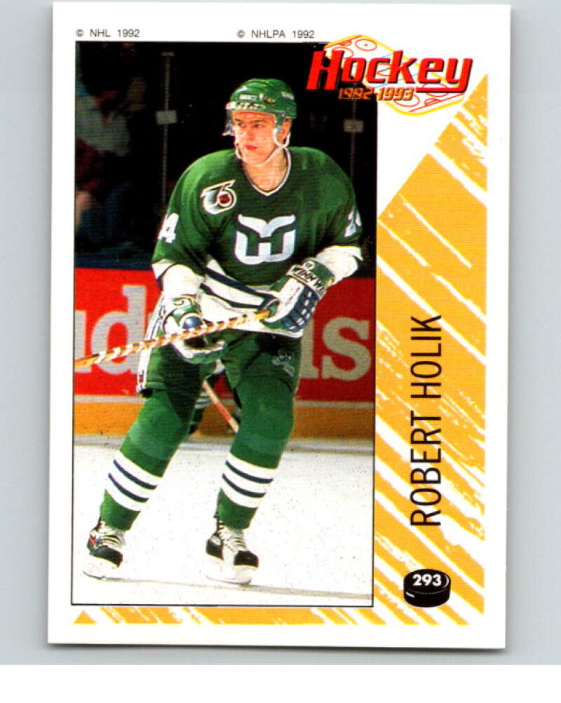 1992-93 Panini Stickers Hockey #293 Robert Holik V83061 Image 1