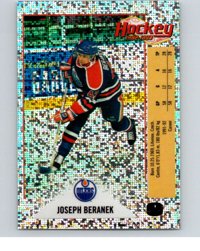 1992-93 Panini Stickers Hockey #I Joseph Beranek V83087 Image 1